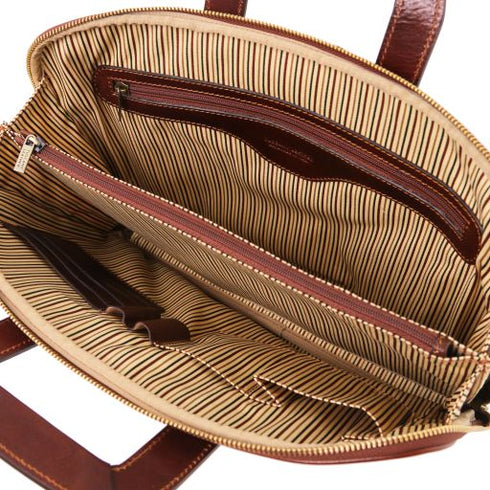Caserta - Document Leather briefcase